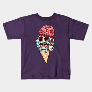 Zombie ice cream Kids T-Shirt